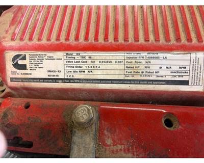 Cummins W9 Series Engine for a Kenworth W9 Series