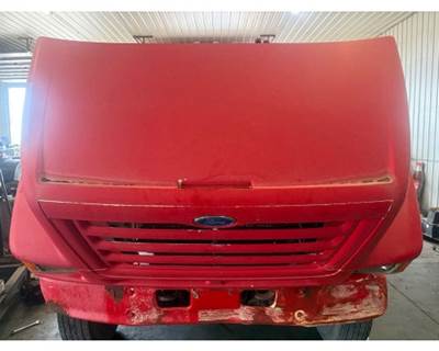 Used 1997 Ford L8501 Hood with Lights and Grill