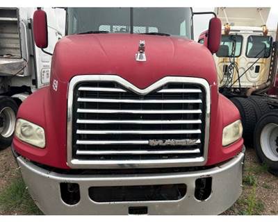 Used 2010 Mack Vision CX613 Hood, Red