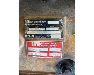 Eaton FS6306 X Transmission for a Ford L8501
