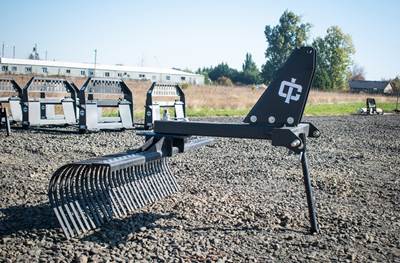 IronCraft 5' Standard-Duty Landscape Rake