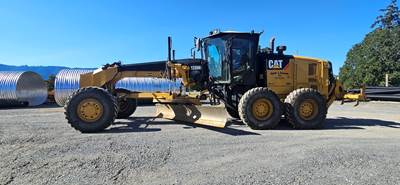 2012 Caterpillar 120M2 AWD Motor Grader - Ripper