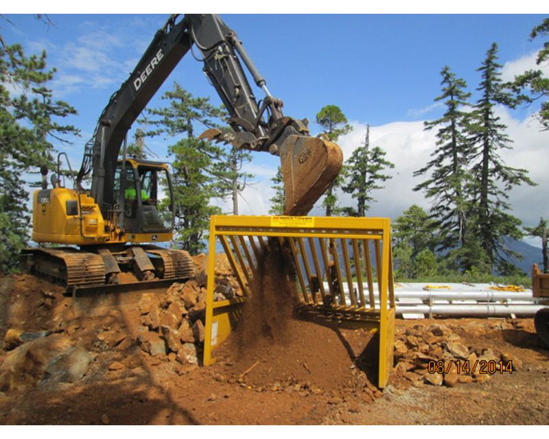 2016 Rock Tough LDAB8 8 Ft. Light Duty Adjustable Bar Grizzly Screen