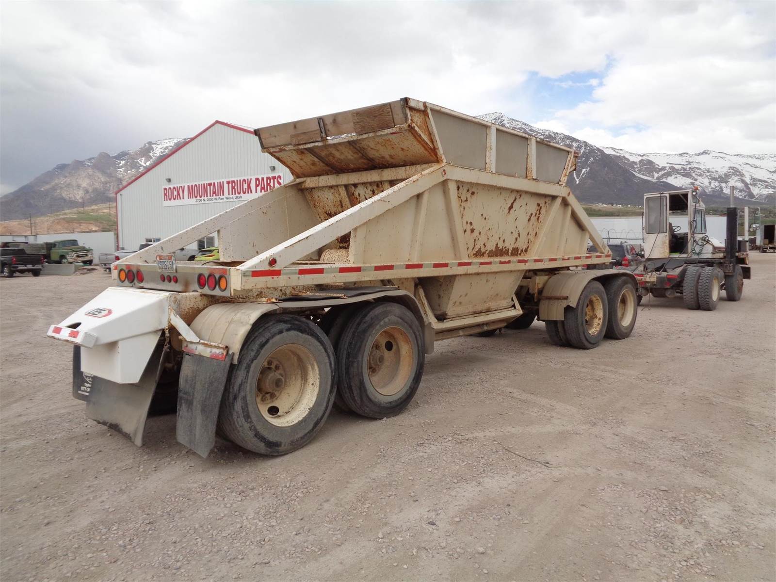 1974 Beall 4 AXLE PUP Bottom Dump Trailer For Sale Ogden, UT 473301