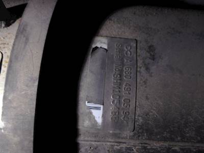 Freightliner Cascadia 125 DPF Filter for a 2009 Freightliner Cascadia