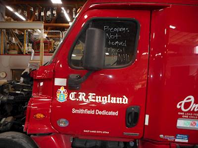 Freightliner Cascadia Left Door