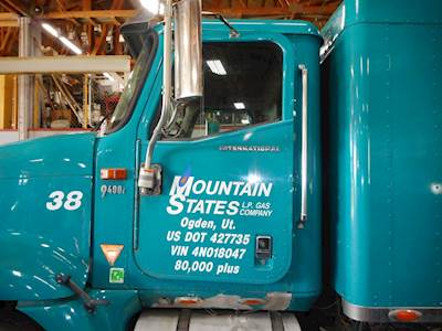 International 9400i Left Door