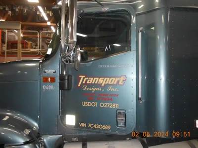 International 9400i Left Door