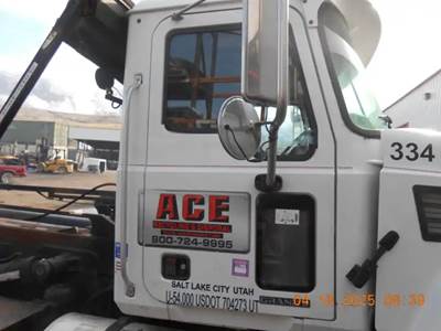 Mack Granite CV713 Right Door for a 2002 Mack CV713