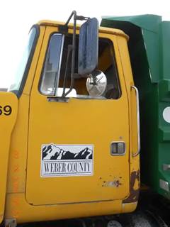 Volvo / WhiteGMC AUTOCAR Left Door for a 1980 Volvowhitegmc AUTOCAR