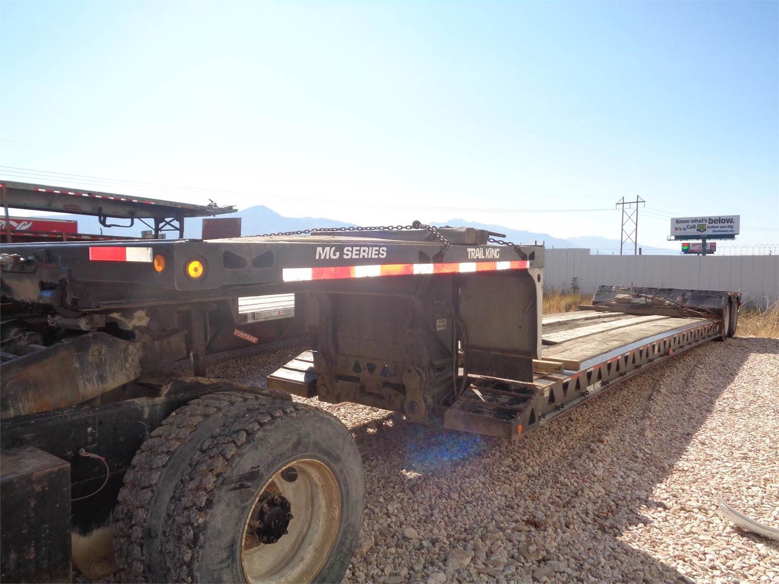 1999 Trail King MG 70 Double Drop Trailer For Sale Ogden, UT 074383