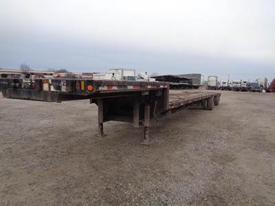 Fontaine 53x102 Steel Drop Deck Trailer - Air Ride, Fixed Spread Axle