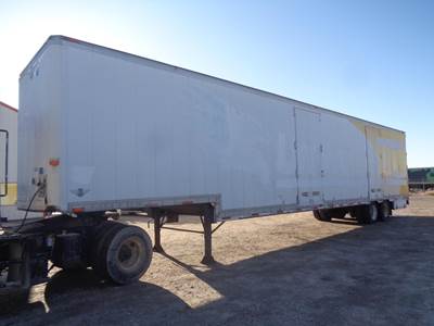 Kentucky 53x102 Tandem Axle Combination Drop Frame Trailer - Air Ride, Fixed Axle