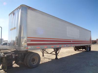 Great Dane 48 ft Dry Van Trailer - Roll up Door, 4 Spring, Sliding Axle
