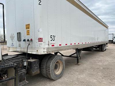 Hyundai 53 ft Dry Van Trailer - Swing Door, Spring, Sliding Axle