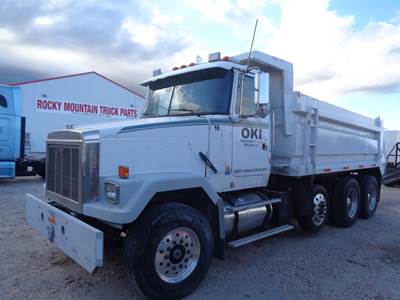 Autocar ACL Tri Axle Dump Truck - Caterpillar, 10 Speed Manual
