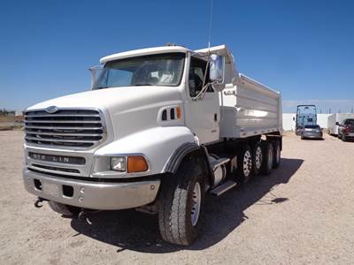 Sterling LT9500 Quad Axle Dump Truck - 18 Speed Manual