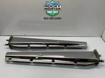 Trux Stainless Mud Flap Hanger Pair, 2.5-IN Bolt, 30-IN Length, Part # TRX TU 9214