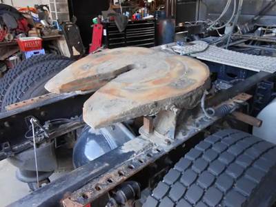 Jost STATIONARY Fifth Wheel for a 2012 Volvo VNL