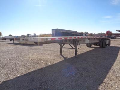 Fontaine 48x102 Aluminum Flatbed Trailer - Air Ride, Fixed Spread Axle
