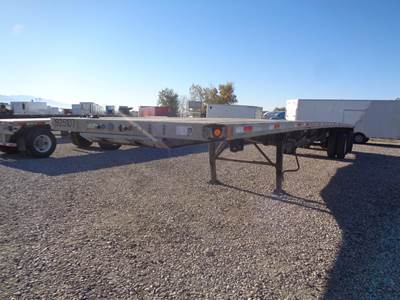 Fontaine 48x102 Combination Flatbed Trailer - Air Ride, Fixed Spread Axle