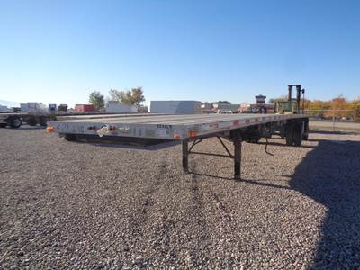 Transcraft 48x102 Combination Flatbed Trailer - Air Ride, Fixed Spread Axle