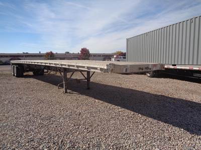 WILSON 48x102 Combination Flatbed Trailer - Air Ride, Sliding Axle