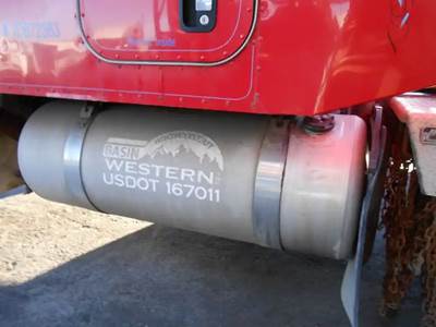 Peterbilt 379 Left Fuel Tank