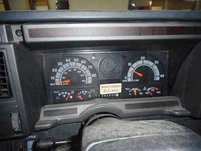 GMC C6500 Instrument Panel Cluster