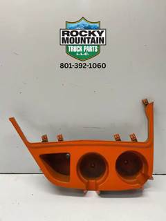 Used Paccar-Kenworth Upper Cup Holder Tray Med Tan/Orange, Part # S06-1069-761, S06-1069