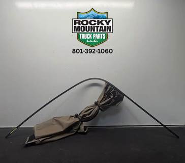 Used 2020 Kenworth T680 Right Track and Privacy Curtain, Vinyl, Part # S70-1005R