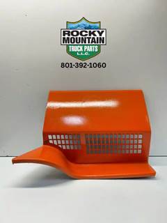 Used 2020 Kenworth T680 Right Lower Dash Kick Panel, Painted Orange, Part # S60-1302