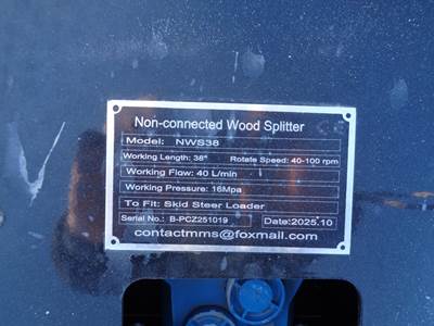 GIYI NWS38 Log Splitter