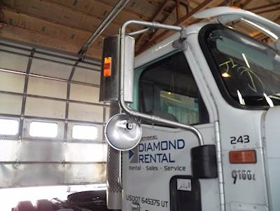 International 9100i Right Mirror