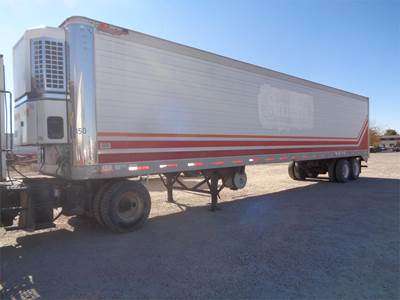 Great Dane 48 ft Reefer Trailer - Sliding Axle, Roll up Door, Thermo King