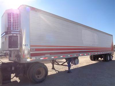Great Dane 48 ft Reefer Trailer - Sliding Axle, Roll up Door, Thermo King