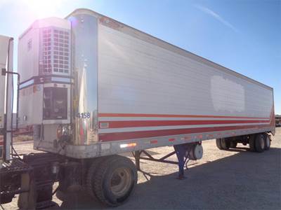 Great Dane 48 ft Reefer Trailer - Sliding Axle, Roll up Door, Thermo King