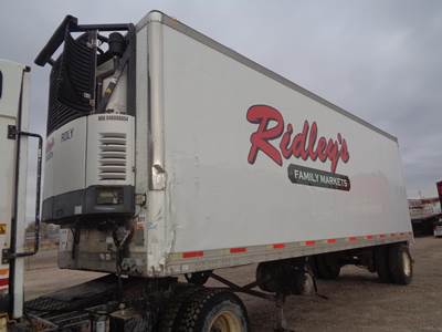 UTILITY 28 ft Reefer Trailer - Single Axle, Fixed Axle, Roll up Door, Carrier
