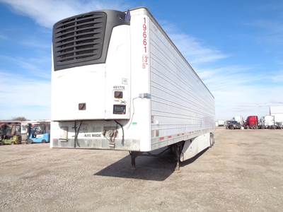Wabash 53 ft Reefer Trailer - Sliding Axle, Swing Door, Carrier