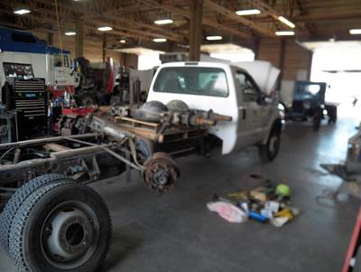 Ford F-550 Salvage Truck
