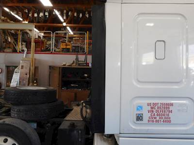 Freightliner Cascadia Sleeper Fairing