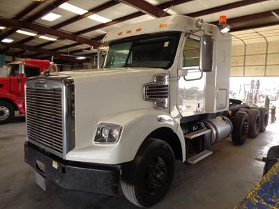 Freightliner Coronado 122 SD Sleeper Semi Truck - Flat Top Sleeper, 13 Speed Manual