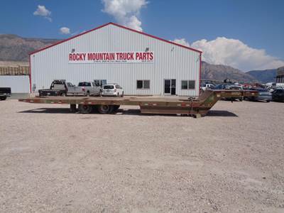 TWAMCO 40ft Tandem Axle Steel Tilt Trailer - Spring, Fixed Axle