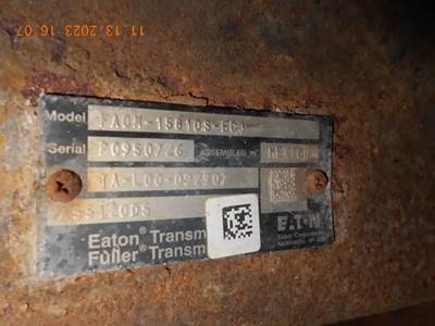Eaton-Fuller FAOM-15810S-EC3 Transmission for a 2016 International PROSTAR