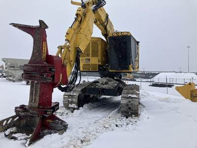 Komatsu XT465L-5 Feller Buncher