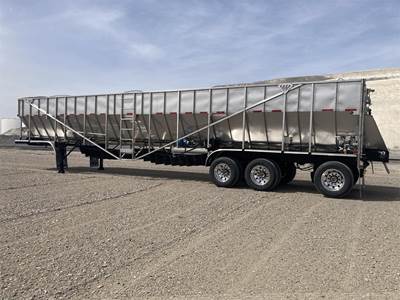 BTR 50x48 Tri Axle Stainless Steel Belt Trailer