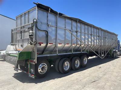 BTR Quad Axle Combination Belt Trailer - Air Ride, Fixed Axle