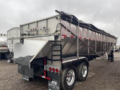 BTR 44x96 Tandem Axle Stainless Steel Belt Trailer - Air Ride, Fixed Axle