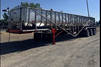 BTR 49x102 Tri Axle Stainless Steel Belt Trailer - Air Ride