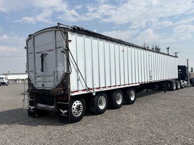Western 53ft Quad Axle Aluminum Belt Trailer - Air Ride, Fixed Axle